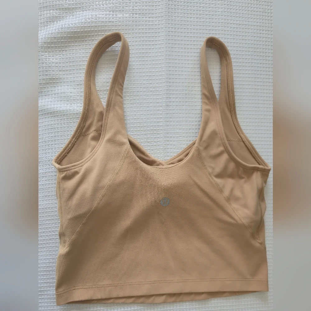 Lululemon Athletica Beige Tank Top